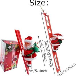 Electric Climbing Ladder Santa Claus, Ladder Climbing Santa Claus