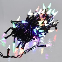 accessories shop Plastic Mini Colorful Lights With Silicone Black Branch And Two Plug For Decoration 9M – Multi Color