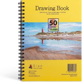 Elan Drawing Book A4, 50 Sheets 200gsm Paper