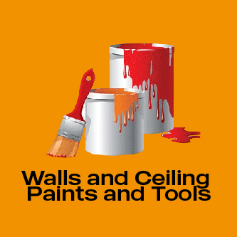 Walls and Ceiling Paints and Tools