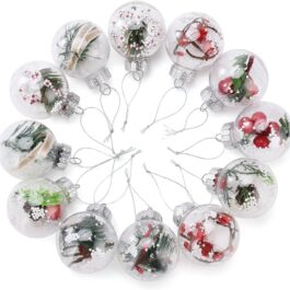 12 pcs Christmas tree balls Ornaments