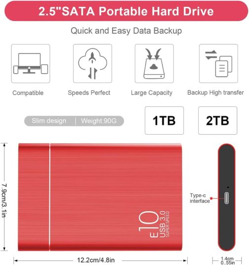 1 TB External Hard Drive - Image 6