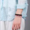 3 pcs natural stones bracelet unisex - Image 4