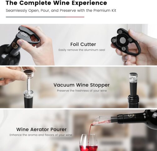 Flauno Electric Wine Opener - Image 6