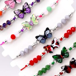 12 Pack Butterfly Bracelets