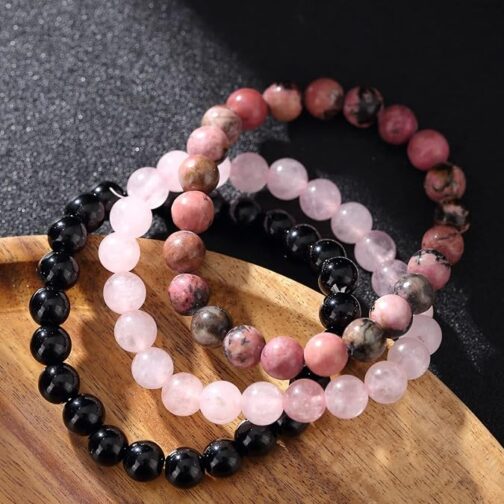 3 pcs natural stones bracelet unisex - Image 5