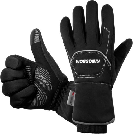 KINGSBOM -40℉ Waterproof & Windproof Thermal Gloves