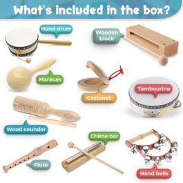 Stoie’s International Wooden Music Set