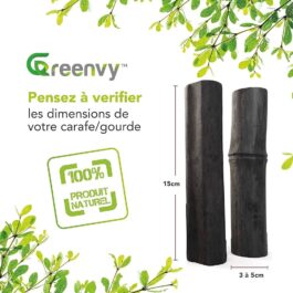 Greenvy   | Organic Bamboo Activated Carbon Vegetable Water Filter