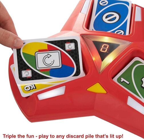 Mattel Games UNO - Triple card game for kids - Image 3