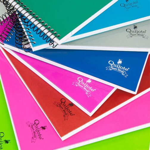 Quijote PAPER WORLD A5 Notebook - Color pink