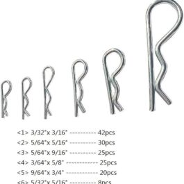 Brand: Dtacke   Hair pin kit for hair, resistant, zinc plated, assorted