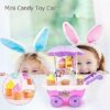Qbic 28PCS Set Kids Children Girls Ice Cream Cart Toy - Image 4