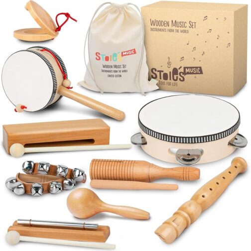 Stoie's International Wooden Music Set