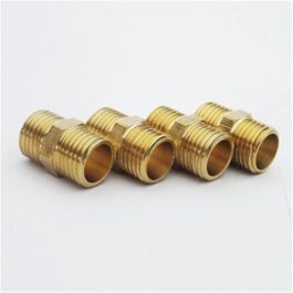 Copper Thread Pipe Joint Stainless Steel Tube Connectors Brass