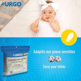 Urgo – cotton squares – ultra soft absorbent – 100 units