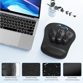 TECKNET Keyboard Wrist Rest and Mouse Pad