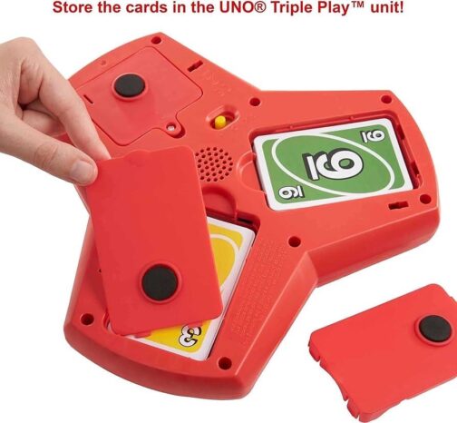 Mattel Games UNO - Triple card game for kids - Image 5