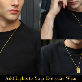 Louisa Secret Men’s Necklaces Initial Letter