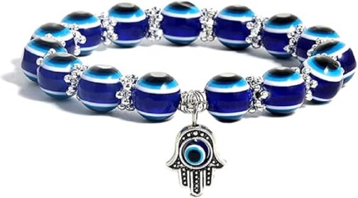 Blue Beads Evil Eyes - Image 4