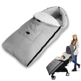 Pram Winter Foot Muff Plush