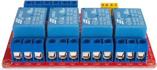 4 Channel 5V Relay Module - Image 3