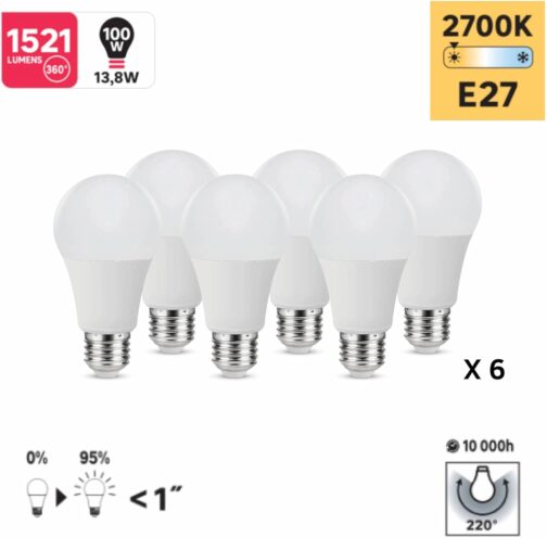 LEXMAN - Set of 6 LED bulbs - Image 3