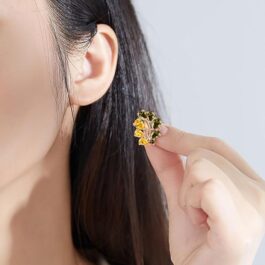 Borong Hoops Earrings for Women,