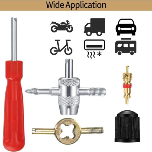 X spring Tyre Valve Core Tool Kit - Image 3