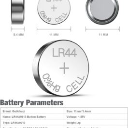 GutAlkaLi LR44 Battery