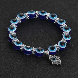 Blue Beads Evil Eyes