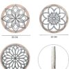Pack of 3 Rustic Wall Decoration Round Farm - Image 5