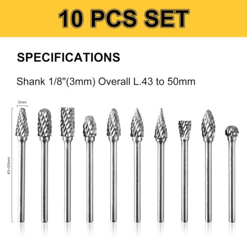 Tungsten Carbide Burr Set - Image 6