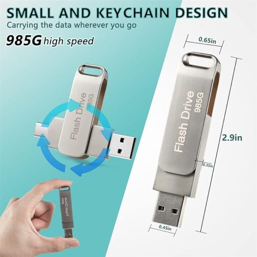 USB C Memory Stick，985GB Flash - Image 4