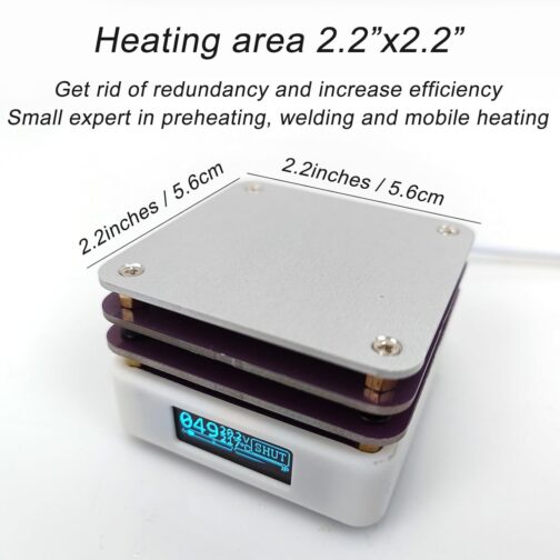 65W Mini Hot Plate SMD Preheater - Image 6