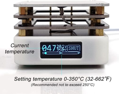 65W Mini Hot Plate SMD Preheater - Image 5