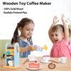ICEKO Wooden Toy Coffee Maker - Image 5