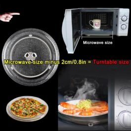 Round Microwave Glass Plate