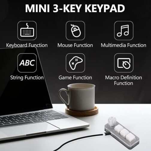 Mini 3 Key Keypad - Image 3