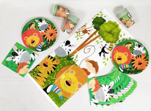 Jungle Animal Party supplies