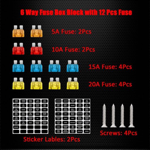 Ampper 6 Way Fuse Box - Image 5
