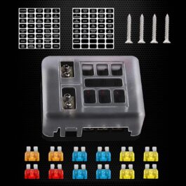 Ampper 6 Way Fuse Box