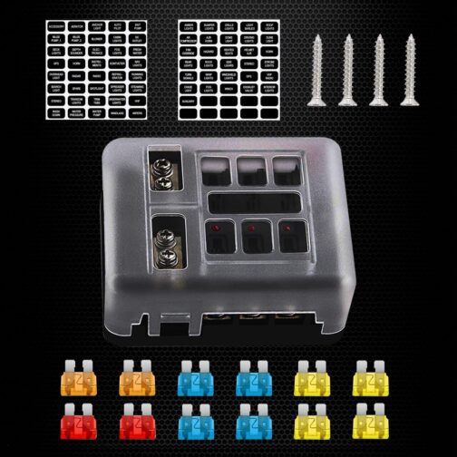 Ampper 6 Way Fuse Box