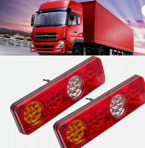 PAIR 12V LED Back TAIL LIGHTS - Image 3