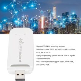 4G LTE USB Modem Dongle with SIM Card Slot