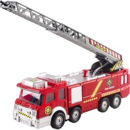 Fire Truck Toy Rescue  with Shooting Water by Vokodo