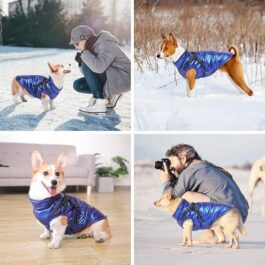 Dolahovy Waterproof Dogs Jacket Coat Winter