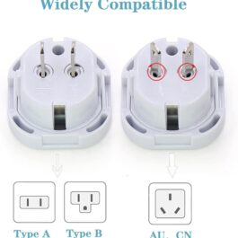 Pack of 5 pcs Plug Adaptor