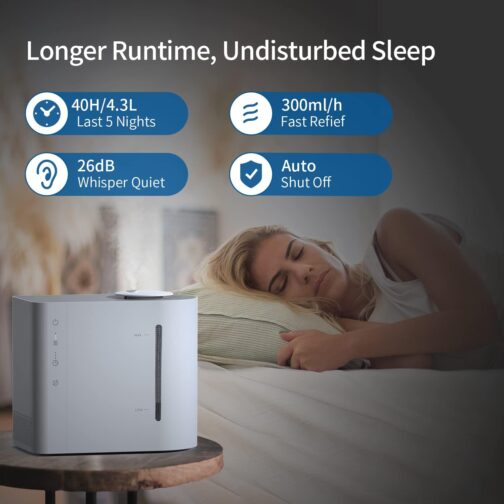 AIRROBO Humidifiers for Bedroom