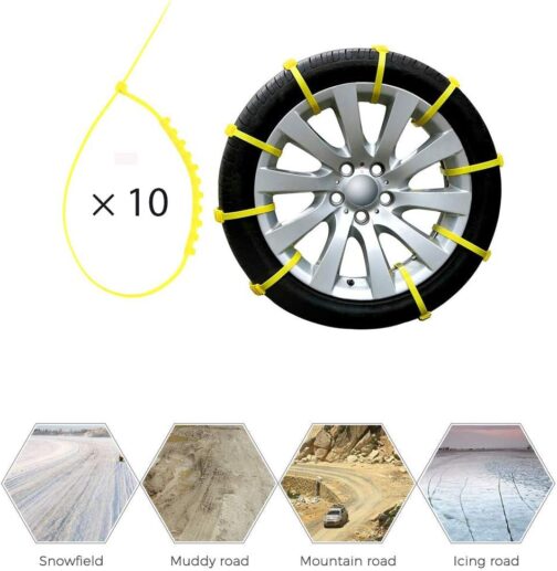 MASO Snow Chains 10Pcs - Image 2